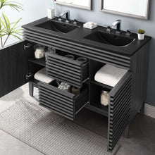 Load image into Gallery viewer, Render 48&quot; Double Sink Bathroom Vanity by Modway
