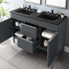 Load image into Gallery viewer, Render 48&quot; Double Sink Bathroom Vanity by Modway
