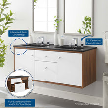 Load image into Gallery viewer, Transmit 48&quot; Wall-Mount Bathroom Vanity by Modway
