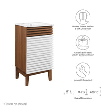 Load image into Gallery viewer, Render 18&quot; Bathroom Vanity Cabinet by Modway

