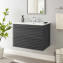 Load image into Gallery viewer, Render 30&quot; Wall-Mount Bathroom Vanity by Modway
