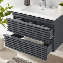 Load image into Gallery viewer, Render 30&quot; Wall-Mount Bathroom Vanity by Modway
