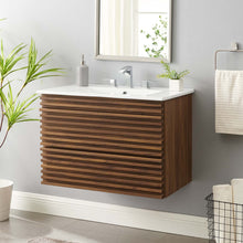 Load image into Gallery viewer, Render 30&quot; Wall-Mount Bathroom Vanity by Modway
