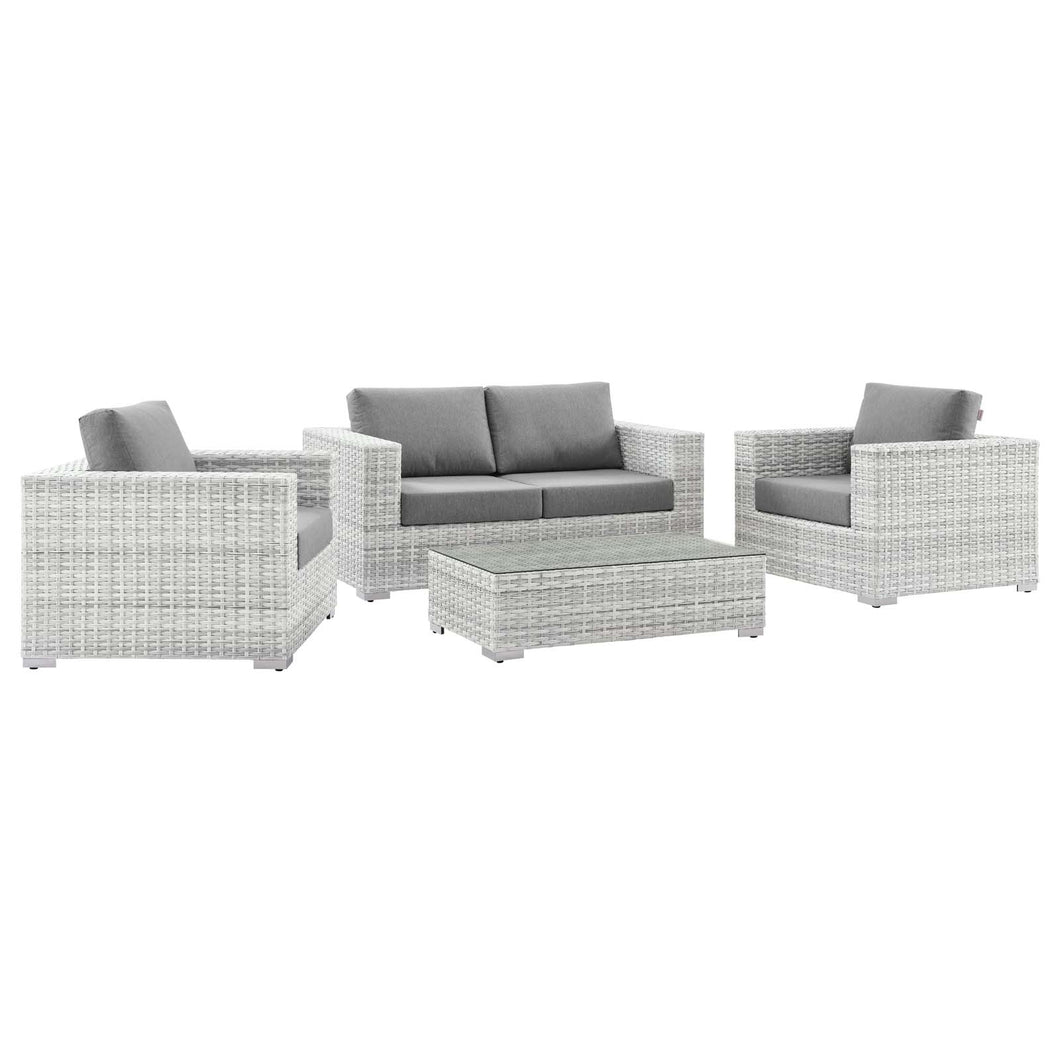 Convene 4-Piece Outdoor Patio Set by Modway