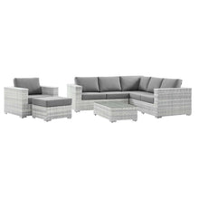 Load image into Gallery viewer, Convene 6-Piece Outdoor Patio Sectional Set by Modway
