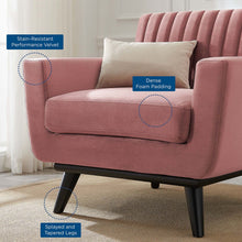 Load image into Gallery viewer, Engage Channel Tufted Performance Velvet Armchair by Modway
