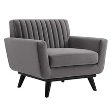 Load image into Gallery viewer, Engage Channel Tufted Performance Velvet Armchair by Modway
