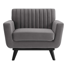 Load image into Gallery viewer, Engage Channel Tufted Performance Velvet Armchair by Modway
