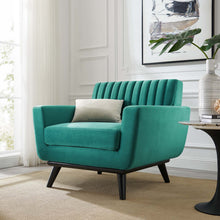 Load image into Gallery viewer, Engage Channel Tufted Performance Velvet Armchair by Modway
