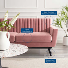 Load image into Gallery viewer, Engage Channel Tufted Performance Velvet Loveseat by Modway
