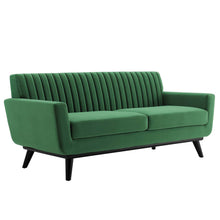 Load image into Gallery viewer, Engage Channel Tufted Performance Velvet Loveseat by Modway
