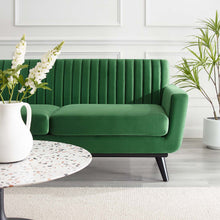 Load image into Gallery viewer, Engage Channel Tufted Performance Velvet Loveseat by Modway
