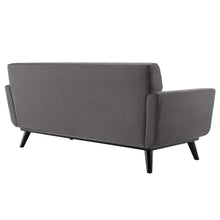 Load image into Gallery viewer, Engage Channel Tufted Performance Velvet Loveseat by Modway
