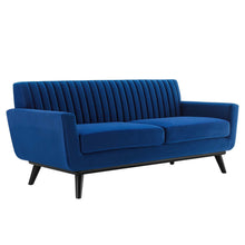 Load image into Gallery viewer, Engage Channel Tufted Performance Velvet Loveseat by Modway
