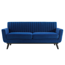Load image into Gallery viewer, Engage Channel Tufted Performance Velvet Loveseat by Modway
