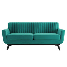 Load image into Gallery viewer, Engage Channel Tufted Performance Velvet Loveseat by Modway
