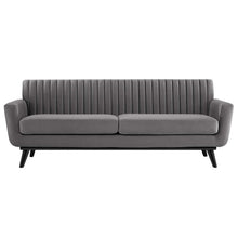Load image into Gallery viewer, Engage Channel Tufted Performance Velvet Sofa by Modway
