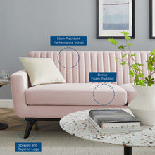 Load image into Gallery viewer, Engage Channel Tufted Performance Velvet Sofa by Modway
