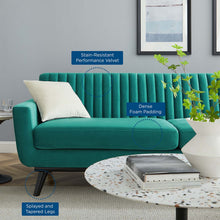 Load image into Gallery viewer, Engage Channel Tufted Performance Velvet Sofa by Modway
