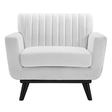 Load image into Gallery viewer, Engage Channel Tufted Fabric Armchair by Modway
