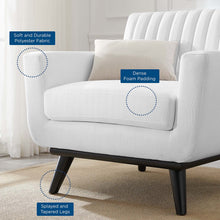 Load image into Gallery viewer, Engage Channel Tufted Fabric Armchair by Modway
