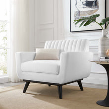 Load image into Gallery viewer, Engage Channel Tufted Fabric Armchair by Modway
