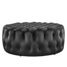 Load image into Gallery viewer, Amour Tufted Button Large Round Performance Velvet Ottoman by Modway
