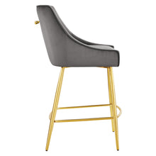 Load image into Gallery viewer, Discern Performance Velvet Counter Stool by Modway
