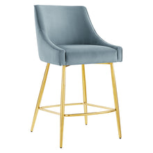 Load image into Gallery viewer, Discern Performance Velvet Counter Stool by Modway
