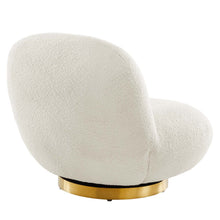Load image into Gallery viewer, Kindred Boucle Upholstered Upholstered Fabric Swivel Chair by Modway
