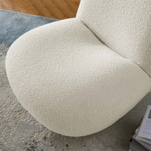 Load image into Gallery viewer, Kindred Boucle Upholstered Upholstered Fabric Swivel Chair by Modway
