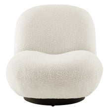 Load image into Gallery viewer, Kindred Boucle Upholstered Upholstered Fabric Swivel Chair by Modway

