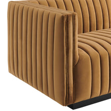 Load image into Gallery viewer, Conjure Channel Tufted Performance Velvet Left-Arm Chair by Modway
