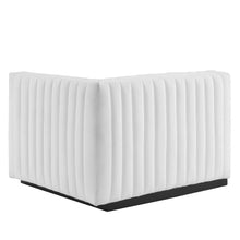 Load image into Gallery viewer, Conjure Channel Tufted Upholstered Fabric Right-Arm Chair by Modway
