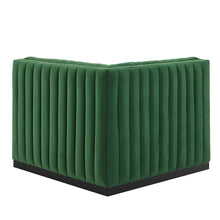 Load image into Gallery viewer, Conjure Channel Tufted Performance Velvet Right Corner Chair by Modway
