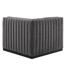 Load image into Gallery viewer, Conjure Channel Tufted Performance Velvet Right Corner Chair by Modway
