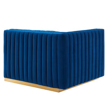 Load image into Gallery viewer, Conjure Channel Tufted Performance Velvet Left-Arm Chair by Modway
