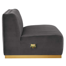 Load image into Gallery viewer, Conjure Channel Tufted Performance Velvet Armless Chair by Modway
