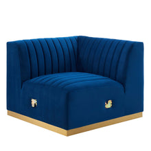 Load image into Gallery viewer, Conjure Channel Tufted Performance Velvet Left Corner Chair by Modway
