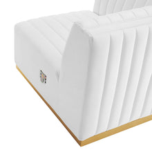 Load image into Gallery viewer, Conjure Channel Tufted Performance Velvet Left Corner Chair by Modway
