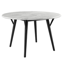 Load image into Gallery viewer, Gallant 50&quot; Round Performance Artificial Marble Dining Table by Modway
