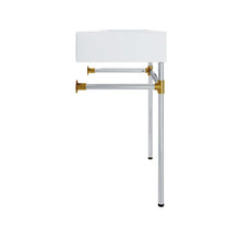 Load image into Gallery viewer, Redeem 24&quot; Silver Stainless Steel Wall-Mount Bathroom Vanity by Modway
