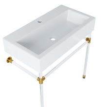 Load image into Gallery viewer, Redeem 32&quot; Acrylic Wall-Mount Bathroom Vanity by Modway
