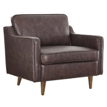 Load image into Gallery viewer, Impart Genuine Leather Armchair by Modway
