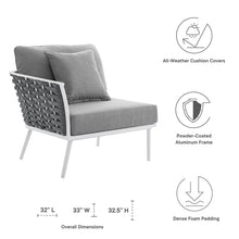 Load image into Gallery viewer, Stance Outdoor Patio Aluminum Left-Facing Armchair by Modway
