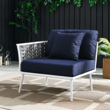 Load image into Gallery viewer, Stance Outdoor Patio Aluminum Left-Facing Armchair by Modway

