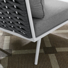 Load image into Gallery viewer, Stance Outdoor Patio Aluminum Corner Chair by Modway
