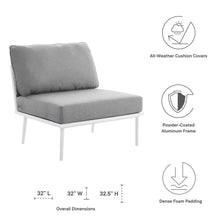 Load image into Gallery viewer, Stance Outdoor Patio Aluminum Armless Chair by Modway
