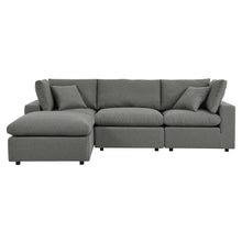 Load image into Gallery viewer, Commix 4-Piece Outdoor Patio Sectional Sofa by Modway
