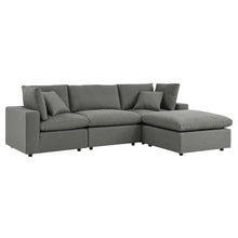 Load image into Gallery viewer, Commix 4-Piece Outdoor Patio Sectional Sofa by Modway
